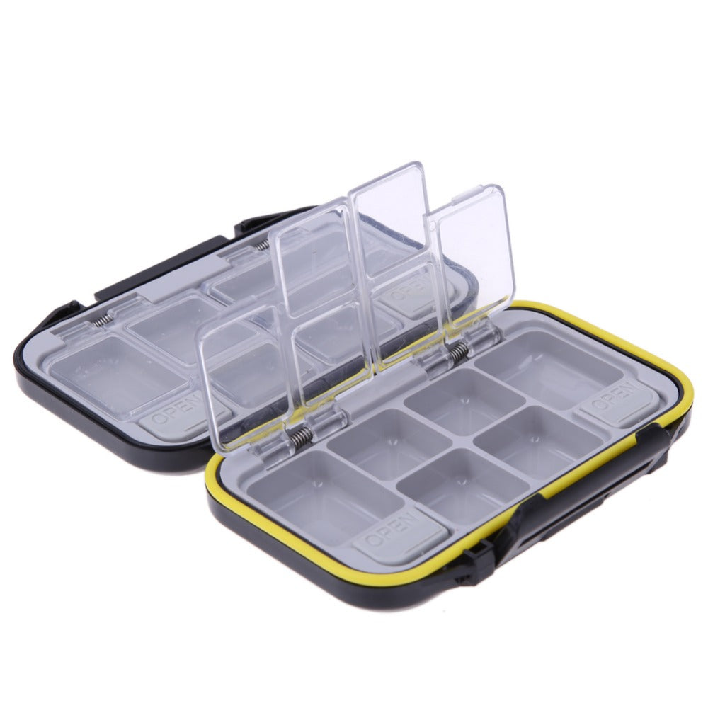 12 Compartments Waterproof Fishing Tackle Storage Box Eco-Friendly