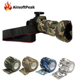 Army Elastic Stealth Tape Military Waterproof Camouflage Camo Wrap Tapes Paintball Gun Shooting Stretch Bandage Hunting Tools