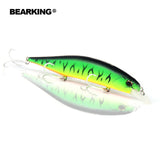 Retail Bearking hot model fishing lures hard bait different colors for choose 120mm 18g  minnow,quality professional minnow