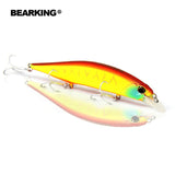 Retail Bearking hot model fishing lures hard bait different colors for choose 120mm 18g  minnow,quality professional minnow