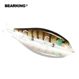 Retail Bearking hot model fishing lures hard bait different colors for choose 120mm 18g  minnow,quality professional minnow