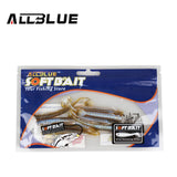 ALLBLUE New 80mm/2g Vivid Soft Lures 8pcs/lot Artificial Loach Fishing Bait  Swimbait Fishing Worm Fishing Tackle Fishing Lures