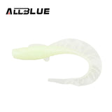 ALLBLUE 4pcs/lot Fishing Lure 115mm/13g Soft Bait Soft Lure Single Tail Grub Fish Minnow Isca Artificial