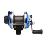 3.6:1 Gear Ratio Right Hand Saltwater Ice Fishing Rolling Reels Line Drum Wheel Ice TB Liner Bait Casting Reels With-Line Pesca
