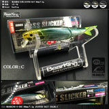 Retail 2016 good fishing lures minnow,quality professional baits 8.8cm/7.2g,bearking hot model crankbaits penceil bait popper