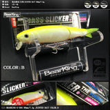 Retail 2016 good fishing lures minnow,quality professional baits 8.8cm/7.2g,bearking hot model crankbaits penceil bait popper