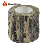 Army Elastic Stealth Tape Military Waterproof Camouflage Camo Wrap Tapes Paintball Gun Shooting Stretch Bandage Hunting Tools