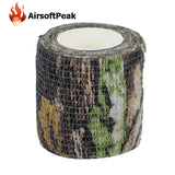 Army Elastic Stealth Tape Military Waterproof Camouflage Camo Wrap Tapes Paintball Gun Shooting Stretch Bandage Hunting Tools