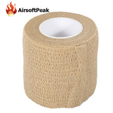 Army Elastic Stealth Tape Military Waterproof Camouflage Camo Wrap Tapes Paintball Gun Shooting Stretch Bandage Hunting Tools