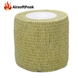 Army Elastic Stealth Tape Military Waterproof Camouflage Camo Wrap Tapes Paintball Gun Shooting Stretch Bandage Hunting Tools