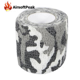 Army Elastic Stealth Tape Military Waterproof Camouflage Camo Wrap Tapes Paintball Gun Shooting Stretch Bandage Hunting Tools