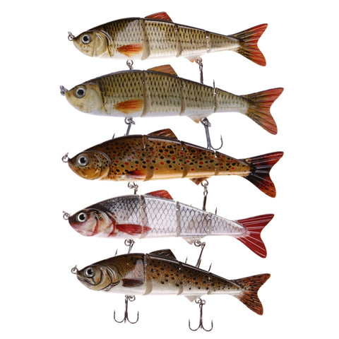 New Promotion Artificial Lure 12cm for Crank bait Hooks Bass Crank Tackle Sinking Soft Lure Fly Fishing Bait Fishing Lure