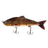 New Promotion Artificial Lure 12cm for Crank bait Hooks Bass Crank Tackle Sinking Soft Lure Fly Fishing Bait Fishing Lure