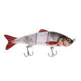 New Promotion Artificial Lure 12cm for Crank bait Hooks Bass Crank Tackle Sinking Soft Lure Fly Fishing Bait Fishing Lure