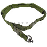 Hunting Gun Accessories Military Outdoor Rifle Gun Sling 1 Single Point Bungee Strap Sling