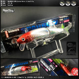 Retail 2017 good fishing lures minnow,professional baits 11cm 14g,bearking equiped quality professional black or white hook