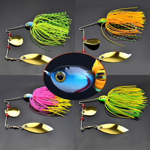 Mixed Color Plastic Spinner Fishing Lures Bass CrankBait Crank Bait Tackle Hook Artificial Bait Fishing Lure Kit Isca