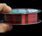JACKFISH 100M Fluorocarbon Fishing Line  red/clear two colors 4-32LB Carbon Fiber Leader Line  fly fishing line pesca
