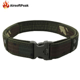 Shooting Outdoor Sport Hunting Adjustable Men Belt Camping Equipment Sport Airsoft Paintball Canvas Belt Tactical Waistband