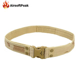 Shooting Outdoor Sport Hunting Adjustable Men Belt Camping Equipment Sport Airsoft Paintball Canvas Belt Tactical Waistband