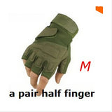 Free Shipping Tactical Gloves Army Combat Men Military Police Soldier Paintball Outdoor Sport Hunt Mitten DM6#