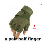 Free Shipping Tactical Gloves Army Combat Men Military Police Soldier Paintball Outdoor Sport Hunt Mitten DM6#