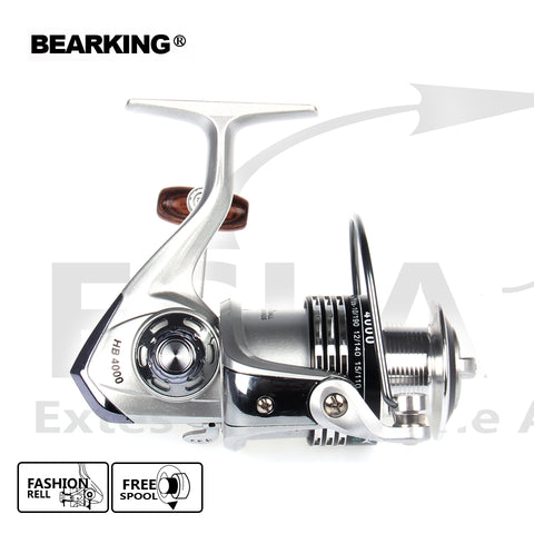 New model Bearking 2017 Fishing Reel Fishing Spinning Reel 5.2:1 Light Aluminum Fishing Reel Wheel Series Free shipping