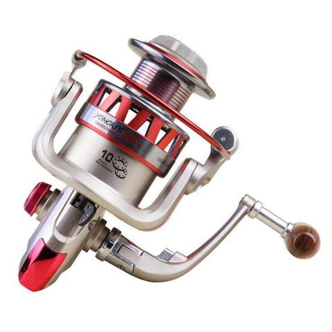 New all metal Rock Spinning reel fishing reel DF2000-DF5000 10BB 5.5:1 spinning fishing reels fishing tackle