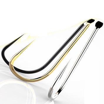 HOT SELL!! HIGH QUANLITY fishign hook 200Pcs  #1~#13 Freshwater Carbon Black Bait Holder Baitholder Fishhook Fishing Hooks