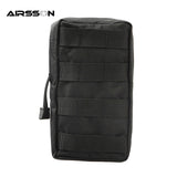 Airsson Airsoft Sports Military 600D MOLLE Utility Tactical Vest Waist Pouch Bag For Outdoor Gadget Hunting Wasit Pack Equipment