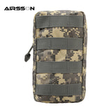 Airsson Airsoft Sports Military 600D MOLLE Utility Tactical Vest Waist Pouch Bag For Outdoor Gadget Hunting Wasit Pack Equipment