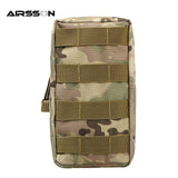Airsson Airsoft Sports Military 600D MOLLE Utility Tactical Vest Waist Pouch Bag For Outdoor Gadget Hunting Wasit Pack Equipment
