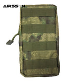 Airsson Airsoft Sports Military 600D MOLLE Utility Tactical Vest Waist Pouch Bag For Outdoor Gadget Hunting Wasit Pack Equipment