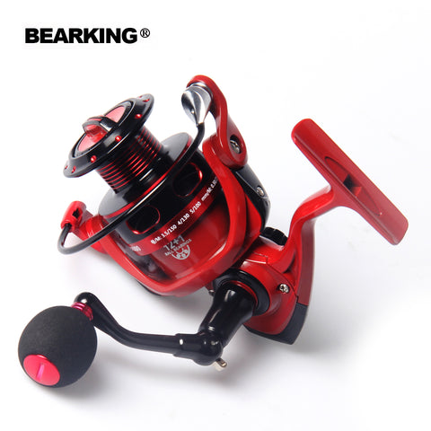 HOT SALE!! Bearking 12+1 Bearing Balls Spinning reel fishing reel 5.2:1 spinning reel casting fishing reel lure tackle line