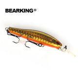 Retail 2017  Hot model: A+ fishing lures, 8colors for choose mini crank 70mm 5.8g bearking suspending dive 1m minnow hard bait