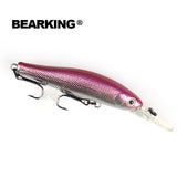 Retail 2017  Hot model: A+ fishing lures, 8colors for choose mini crank 70mm 5.8g bearking suspending dive 1m minnow hard bait