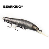 Retail 2017  Hot model: A+ fishing lures, 8colors for choose mini crank 70mm 5.8g bearking suspending dive 1m minnow hard bait
