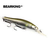 Retail 2017  Hot model: A+ fishing lures, 8colors for choose mini crank 70mm 5.8g bearking suspending dive 1m minnow hard bait