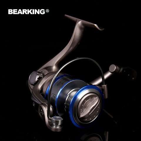 Bearking Brand 2017 Ninjia series New Super Light Weight Body Max Drag 12KG Carp Lure Fishing Reel Spinning Reel Free Shipping
