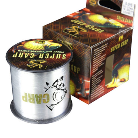 Good quality Original 500M Super Power Fishing Line Transparency Fishing Wire Fishing Tools 8 7 6 5 4 3.3 5.9-14.5KG