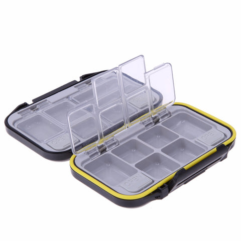 Waterproof Eco-Friendly Fishing Lure Bait Tackle Waterproof Storage Box Case With 12 Compartments Fishing Tackle Accessories