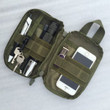 Hot Promotions Outdoor Tactical Waist Solid Sports Hunting Pack Belt Bag EDC Camping Hiking Phone Pouch Wallet