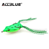 ALLBLUE High Quality Kopper Live Target  Frog Lure 50mm/6g Topwater Simulation Frog Snakehead Lure Fishing Lure Soft Bass Bait