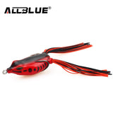 ALLBLUE High Quality Kopper Live Target  Frog Lure 50mm/6g Topwater Simulation Frog Snakehead Lure Fishing Lure Soft Bass Bait