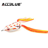 ALLBLUE High Quality Kopper Live Target  Frog Lure 50mm/6g Topwater Simulation Frog Snakehead Lure Fishing Lure Soft Bass Bait