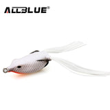 ALLBLUE High Quality Kopper Live Target  Frog Lure 50mm/6g Topwater Simulation Frog Snakehead Lure Fishing Lure Soft Bass Bait