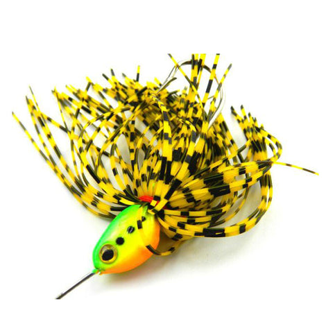 5pcs/set 3D Eyes Mixed Color Spinner Fishing Lures Bass  Tackle Hook
