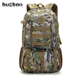 Bucbon Camo Tactical Backpack Military Army Mochila 50L Waterproof Hiking Hunting Backpack Tourist Rucksack Sports Bag HAB037