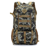 Bucbon Camo Tactical Backpack Military Army Mochila 50L Waterproof Hiking Hunting Backpack Tourist Rucksack Sports Bag HAB037