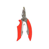 MUQGEW 1pc Fishing Pliers Stainless Steel Curved Multi-Function Fishing Plier Rubber Handles Tools
